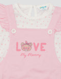 Little M Love Bear Overall Newborn
