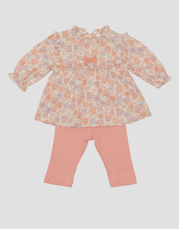 Little M Bamus Ethnic Baby Girl Clothes Set