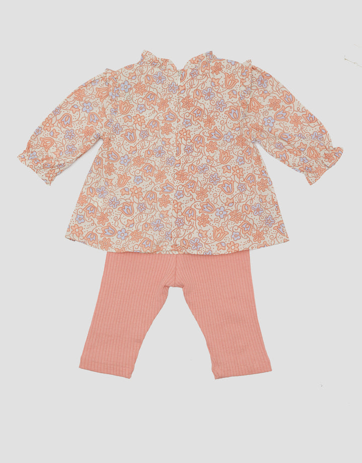 Little M Bamus Ethnic Baby Girl Clothes Set