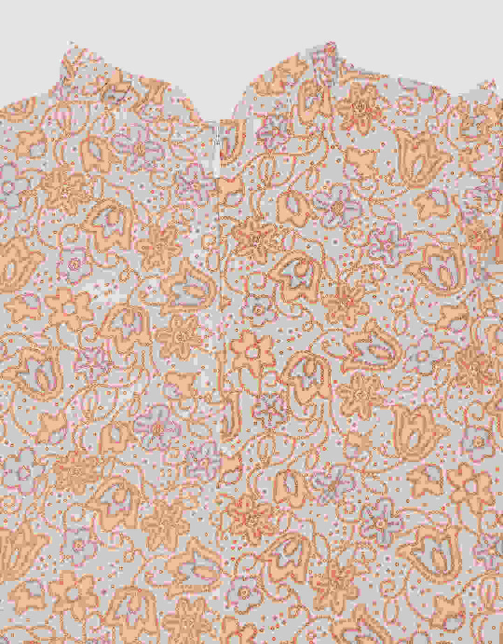 Little M Bamus Etnic Baju Set Bayi Perempuan