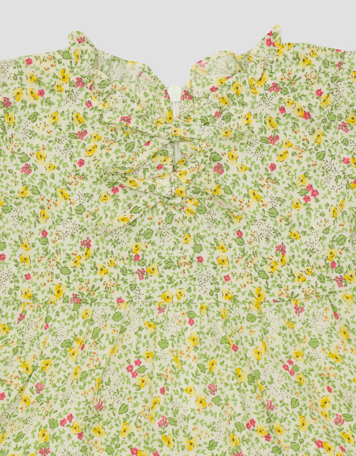 Little M Flower Drop Set Pakaian Anak Perempuan