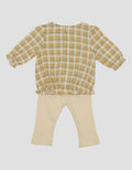 Little M Square Lurex Set Pakaian Anak Perempuan