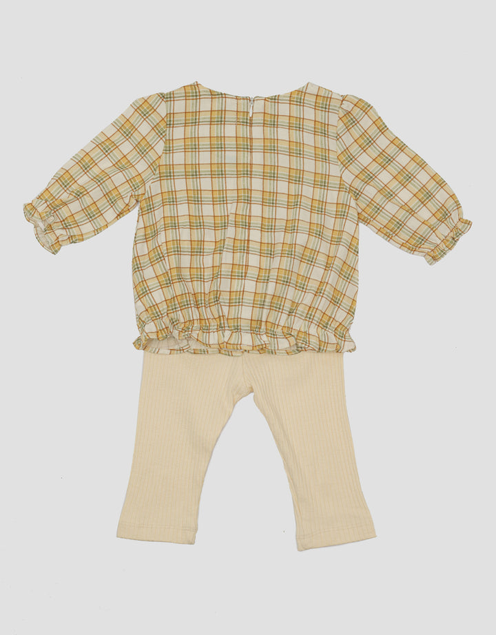 Little M Square Lurex Set Pakaian Anak Perempuan