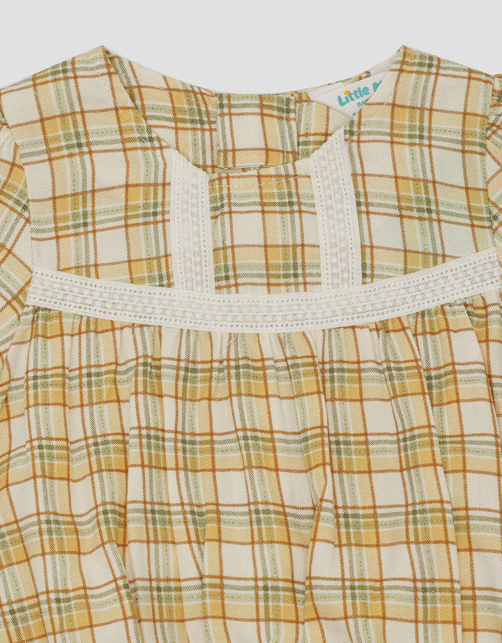 Little M Square Lurex Set Pakaian Anak Perempuan