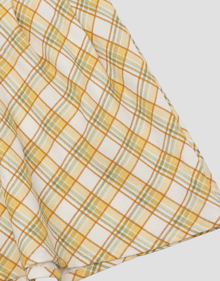 Little M Slanted Box Midi Dress for Girls