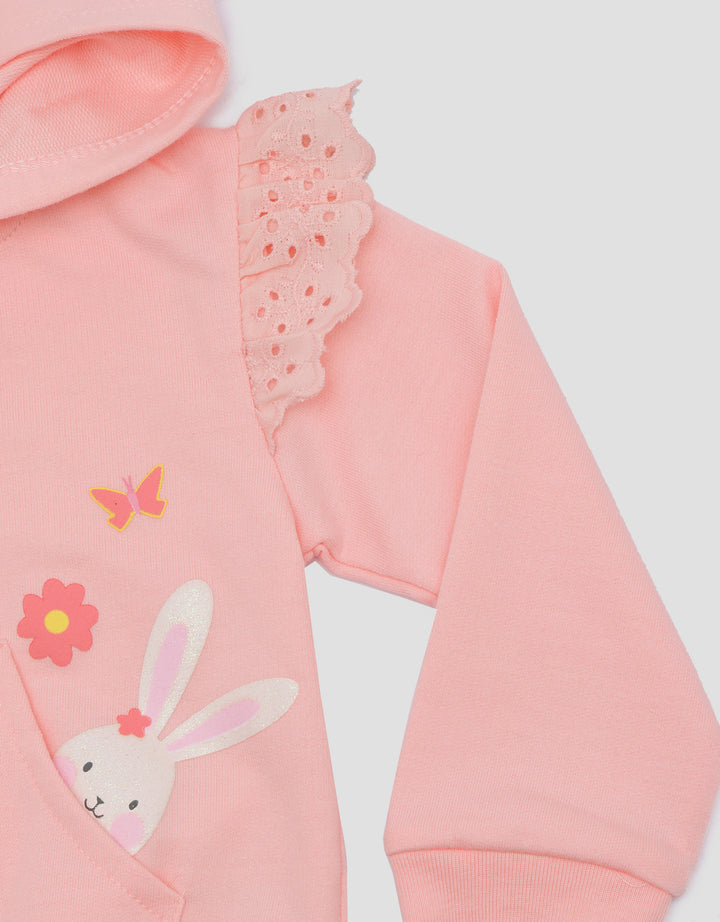 Pipiniko Renda Bunny Jaket Anak Perempuan