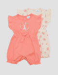 Pipiniko Multipack Romper Flower Bunny Jumpsuit Bayi Perempuan