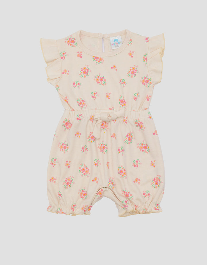 Pipiniko Multipack Romper Flower Bunny Jumpsuit Bayi Perempuan