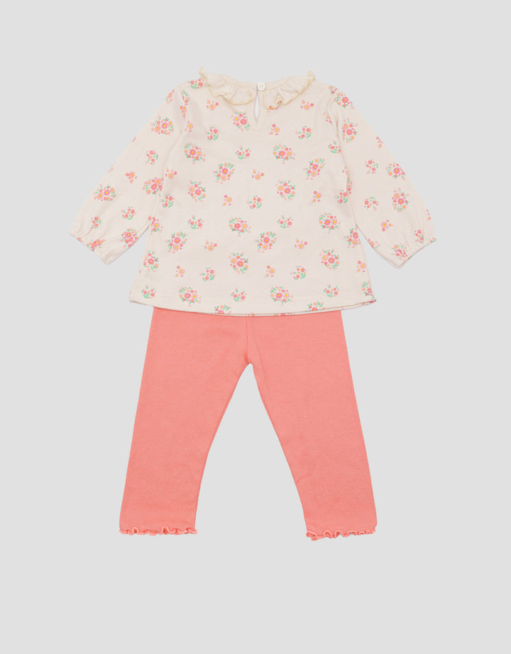 Pipiniko Flower Setelan Anak Perempuan