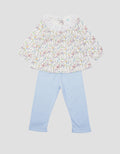 Little M Flowery Baby Kids Clothes Set