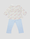 Little M Flowery Set Pakaian Anak Bayi