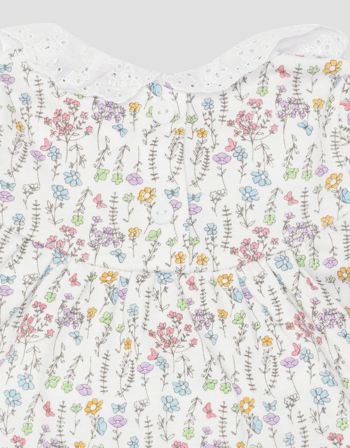 Little M Flowery Baby Kids Clothes Set
