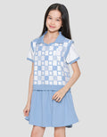 Nevada Vest Midi Dress Anak Perempuan