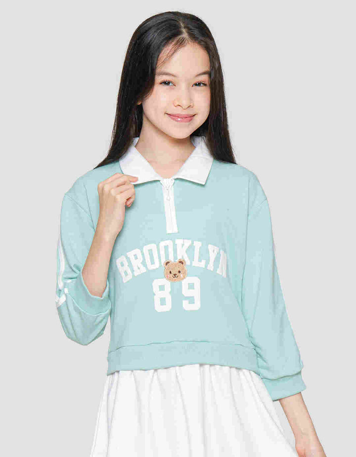 Nevada Varsity Collar Brooklyn Midi Dress Girls