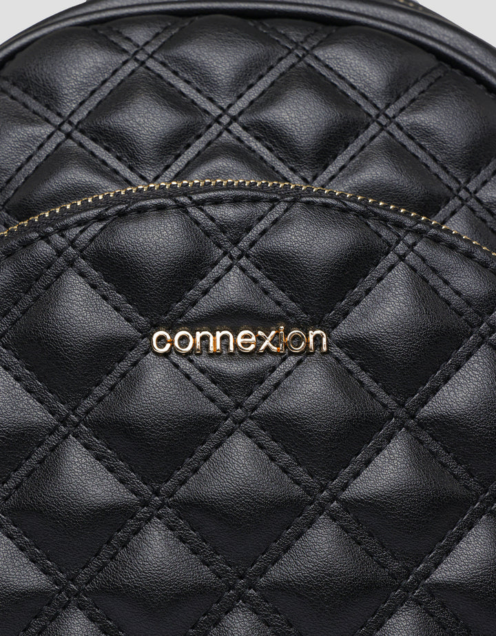 Connexion Quilted Pyback Tas Backpack Wanita