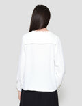 Connexion Sailor Ribbon Blouse Lengan Panjang Wanita