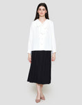 Connexion Sailor Ribbon Blouse Lengan Panjang Wanita