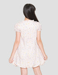 Sweet Miss Casual Balon Print Kotak Midi Dress Anak Perempuan