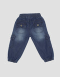 Pipiniko Side Pocket Celana Denim Anak Laki-laki