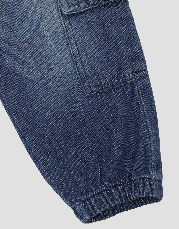 Pipiniko Side Pocket Celana Denim Anak Laki-laki