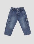 Pipiniko Denim Acid Label United Boys Long Pants