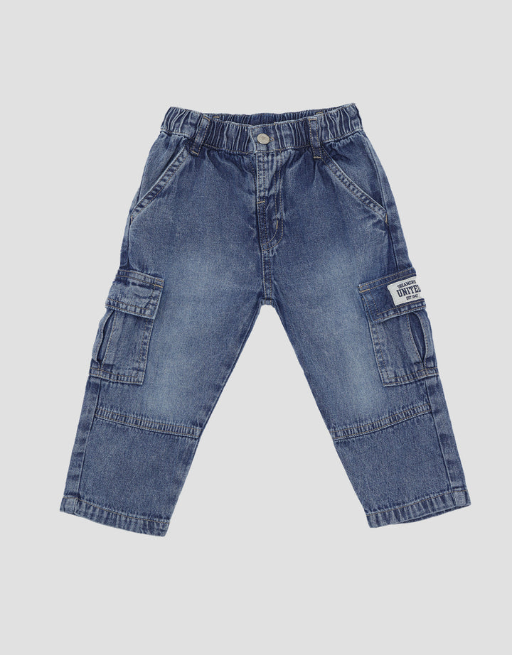 Pipiniko Denim Acid Label United Boys Long Pants