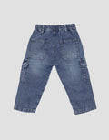 Pipiniko Denim Acid Label United Boys Long Pants