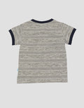 Pipiniko Stripe Corak Kaos Anak Laki-laki