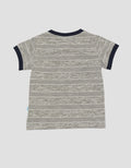 Pipiniko Stripe Corak Kaos Anak Laki-laki