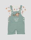 Pipiniko Monkey Kantong Jumpsuit Overall Anak Laki-laki