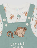Pipiniko Monkey Kantong Jumpsuit Overall Anak Laki-laki