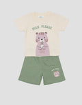 Little M Jersey Milk Please Boys Clothes Set