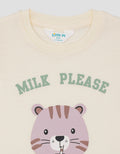Little M Jersey Milk Please Boys Clothes Set