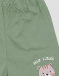 Little M Jersey Milk Please Boys Clothes Set