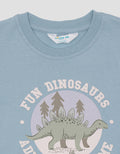 Little M Jersey Fun Dinosaurs Baju Setelan Anak Laki-Laki