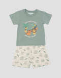 Little M Jersey Love Your Planet Boys Clothes Set