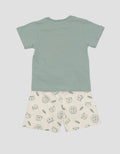 Little M Jersey Love Your Planet Boys Clothes Set
