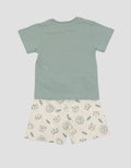 Little M Jersey Love Your Planet Boys Clothes Set