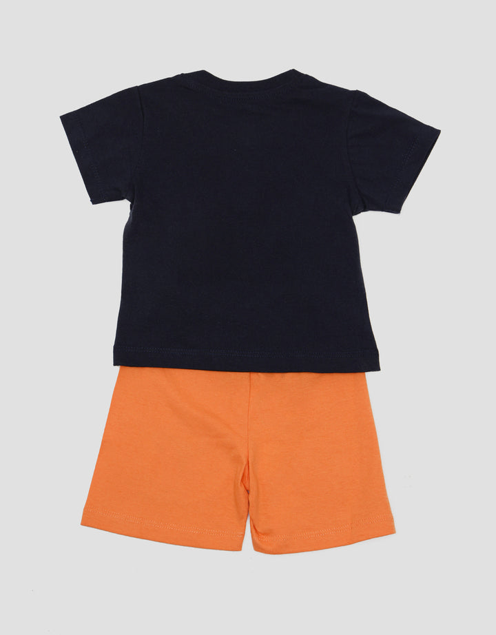 Little M Dino Adventure Set Pakaian Anak Laki-laki