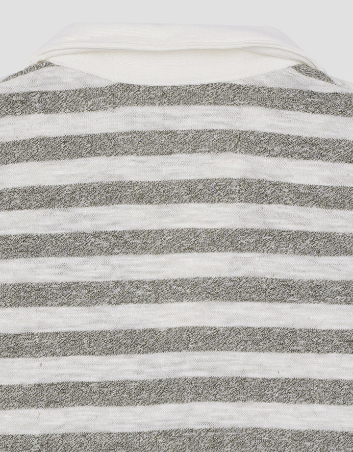 Little MV Stripes Boys Polo Shirt