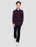 Cardinal Kids Boy Checks Kemeja Anak Laki-laki