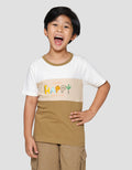Little M Cut Sewn Happy Lion Kaos Anak Laki-laki