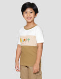 Little M Cut Sewn Happy Lion Kaos Anak Laki-laki