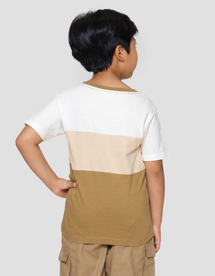 Little M Cut Sewn Happy Lion Kaos Anak Laki-laki