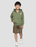 Little M Dino Awesome Jaket Oversize Anak Laki-laki