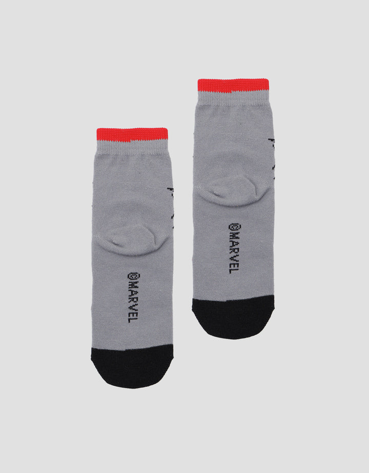 Marvel Spiderman Print Kaus Kaki Anak