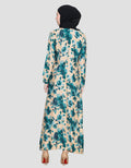 Arjuna Weda Kembang Kecil 3 Gamis Dress Wanita