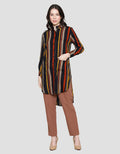 Arjuna Weda Tunik Color Garis Wanita