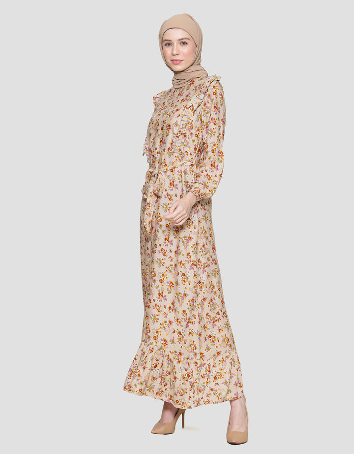 Arjuna Weda Kembang Kecil 6 Gamis Wanita