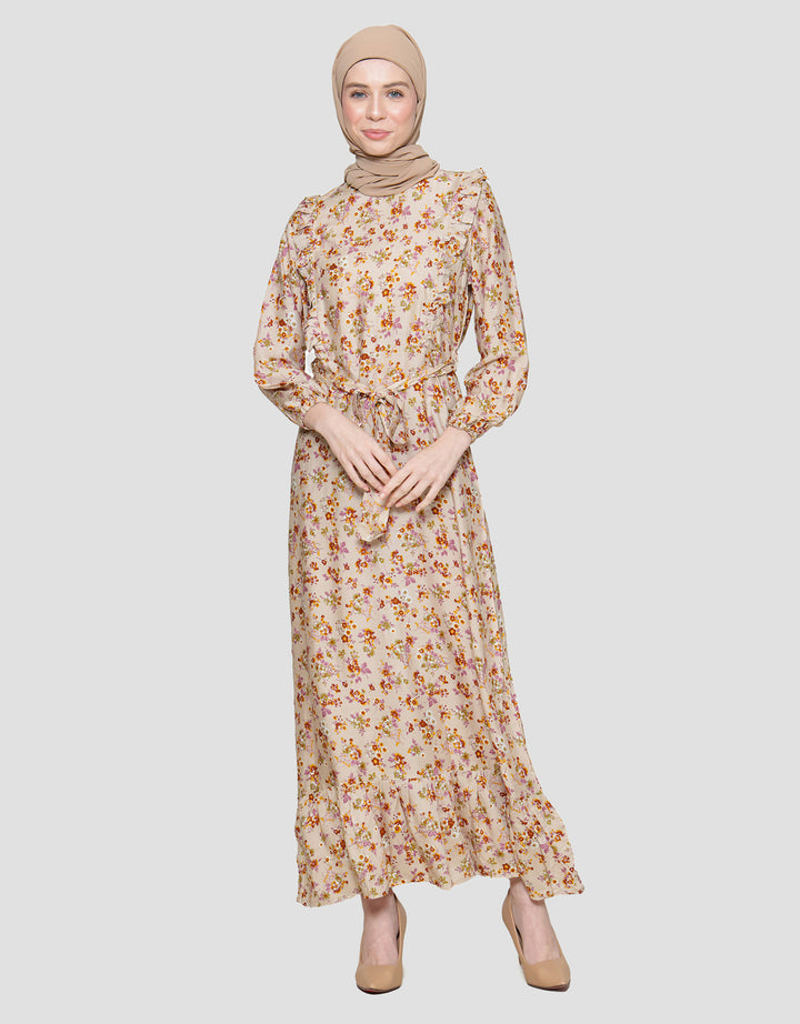 Arjuna Weda Kembang Kecil 6 Gamis Wanita